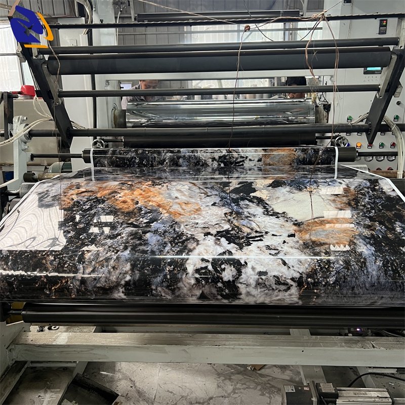 Marble Nature 0.35mm PET Digital Printing Laminating Film For Wall Decorative Films Furniture Decoration Interior Use Hot Sell