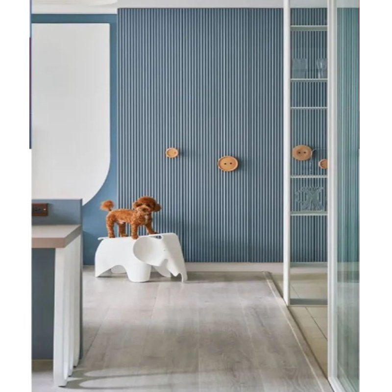 2024 PVC wood grain decorative film roll prices Embossing PVC Film Rigid Wall Board Panel Films PVC Decorative foil
