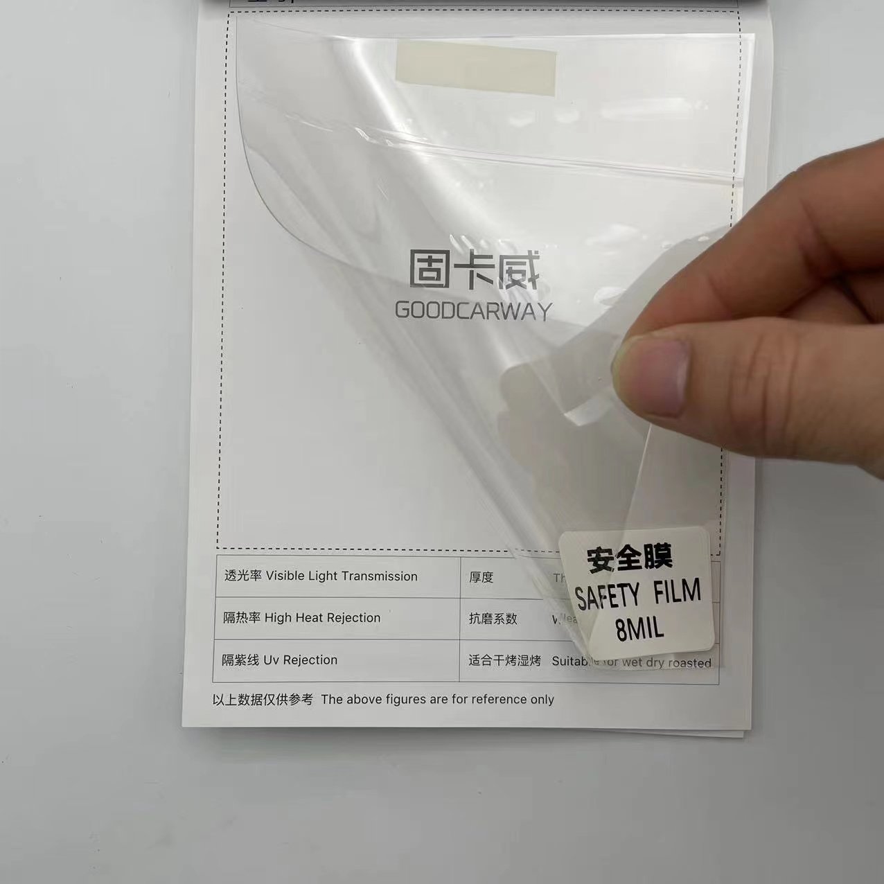 Factory Wholesale Safty Film Building 4mil-12mil protective film 12mil really bullet proof Safty film