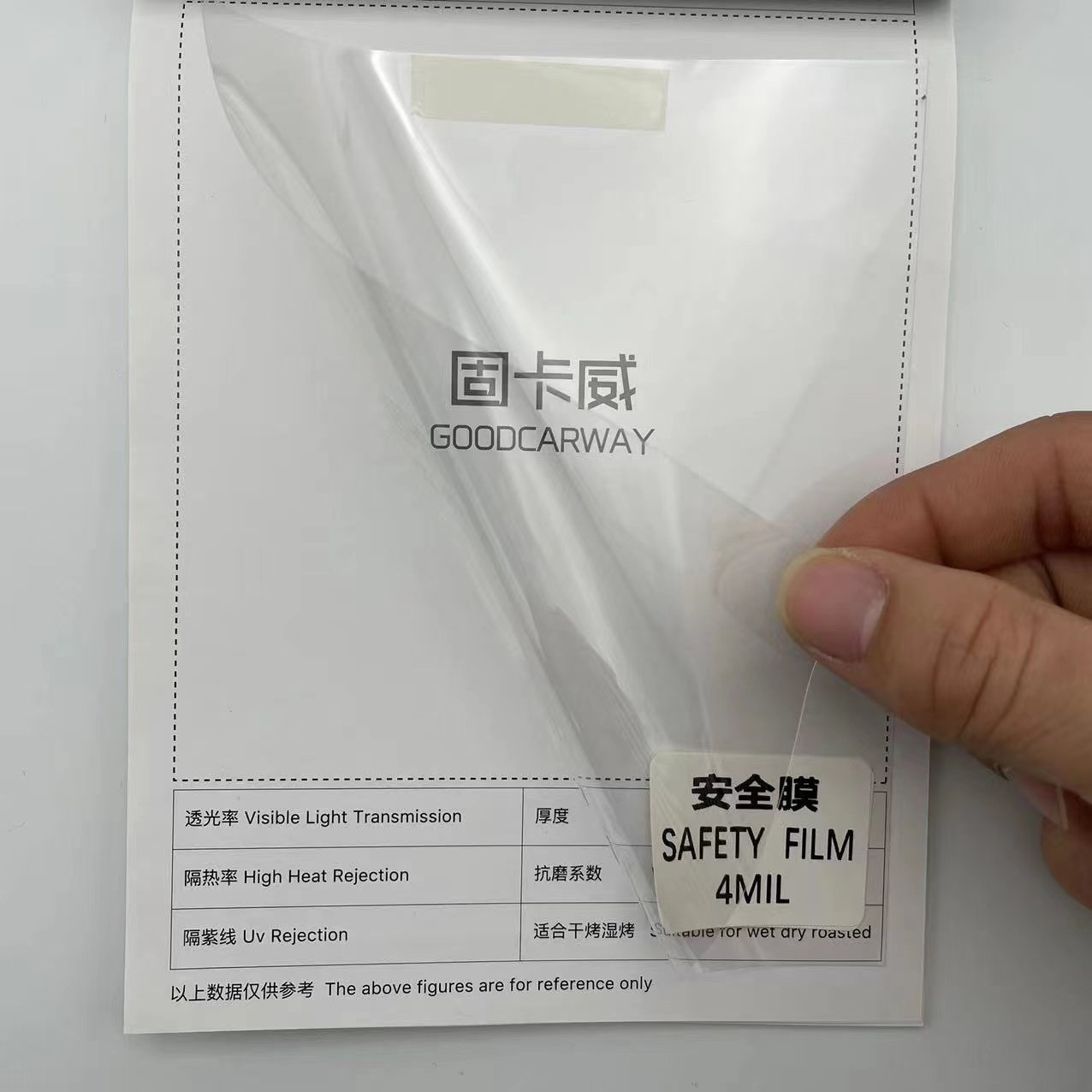 Factory Wholesale Safty Film Building 4mil-12mil protective film 12mil really bullet proof Safty film