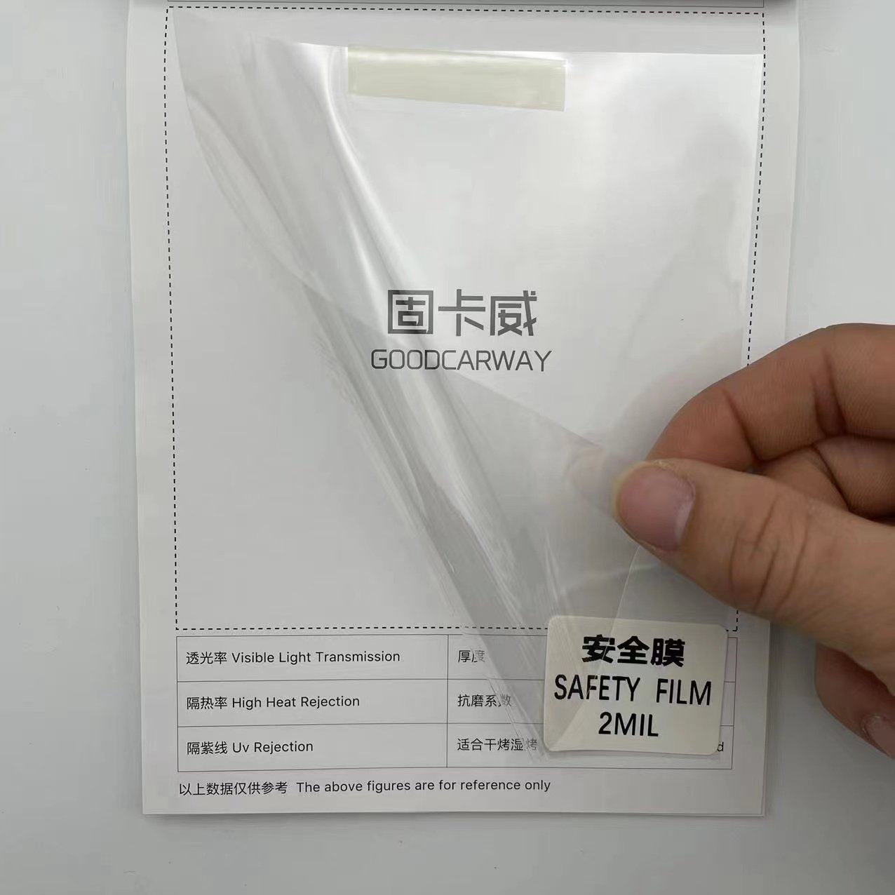 Factory Wholesale Safty Film Building 4mil-12mil protective film 12mil really bullet proof Safty film