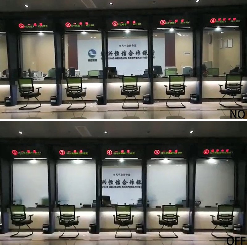 Window Door Smart Glass Function Smart EVA Film For Laminated PDLC Switchable Glass