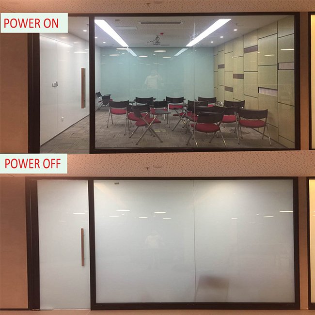 Window Door Smart Glass Function Smart EVA Film For Laminated PDLC Switchable Glass