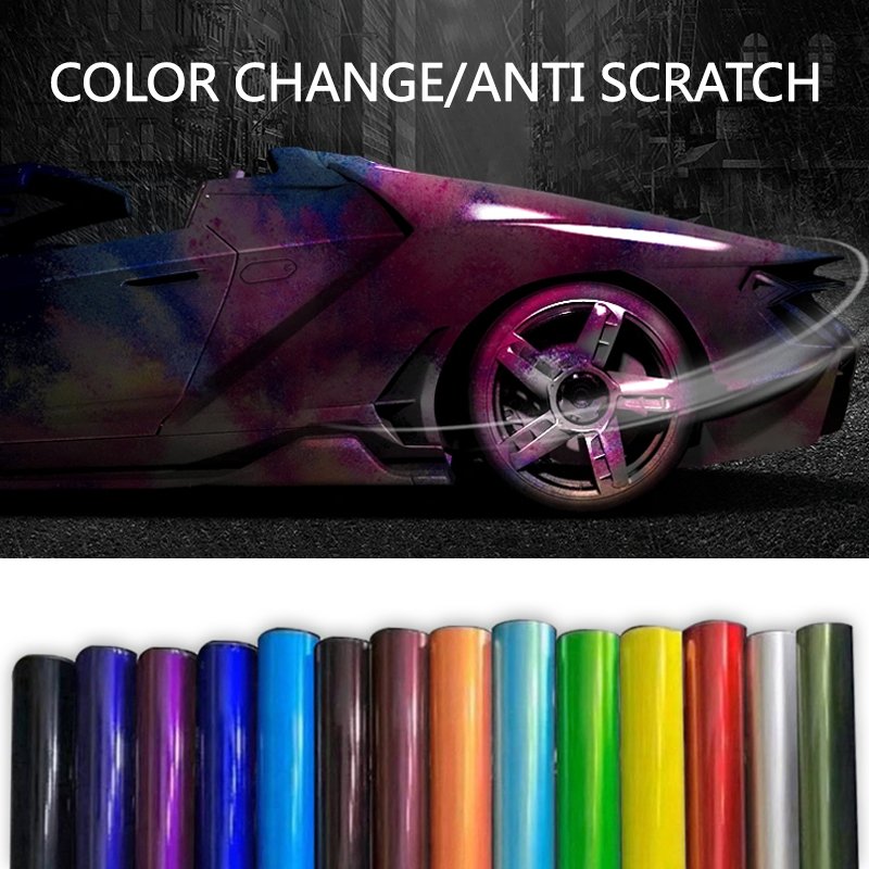 Customized Logo In Reedee Self Adhesive Anti Scratch Liquid Metallic Champagne Gold Wrap Vinyl Multi Color Car Decorative Film