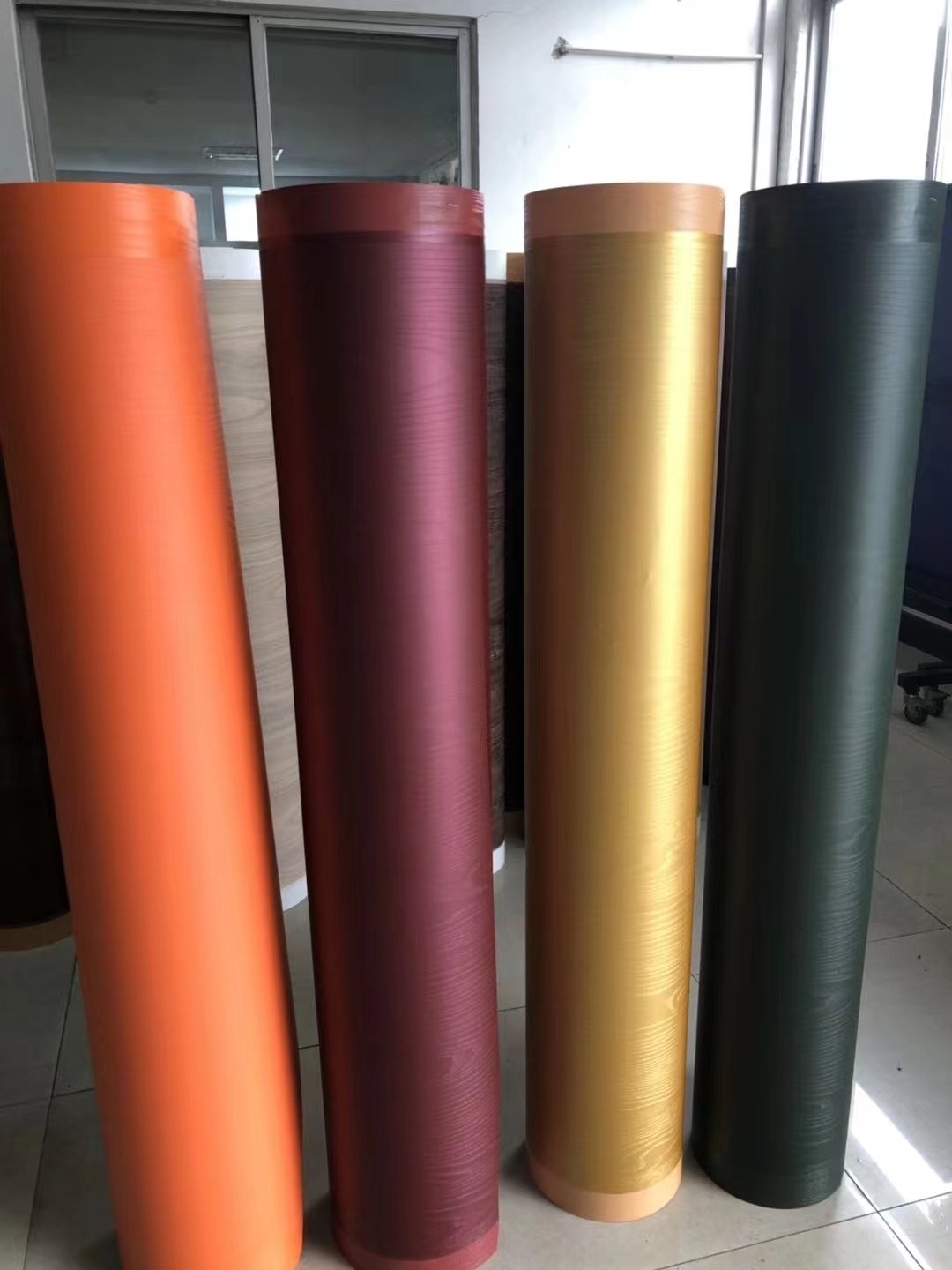 Pvc Laminating Film Wood Grain Board Decoration Furniture Films
