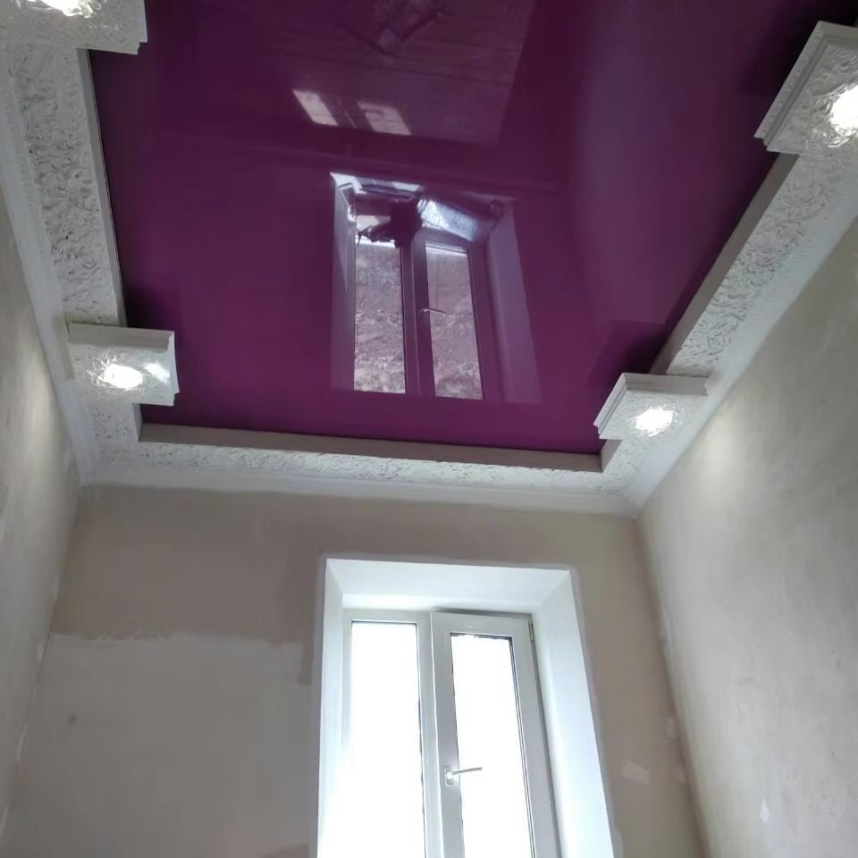 pvc stretch ceiling color glossy film from msd for decoration pvc film for stretch ceiling msd-glossy details