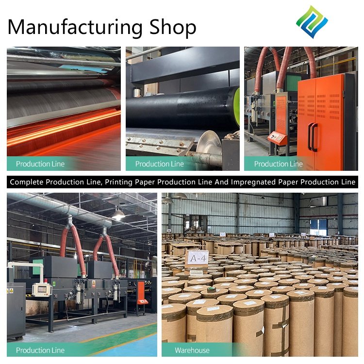 ZHICAI Wood Design Decorative Paper Furniture Laminating Film Finish Foil Paper for Furniture HPL MDF Laminating