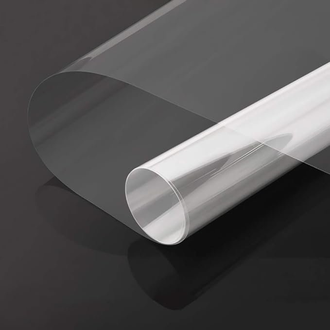 High Glossy Transparent PET Cold Lamination Crystal Film Glass Sticker Self Adhesive Crystal Film for Glass Protection