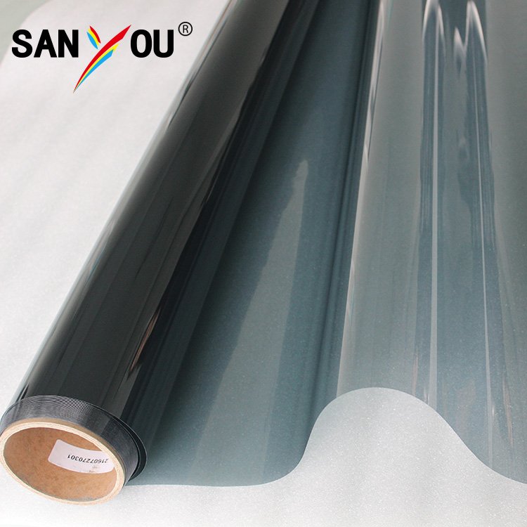 High Clear Vision Front Windshield Sticker Good UV Protection Metallic Coating Car Window Film