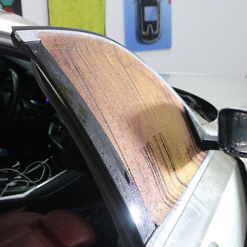 Colorful In Water Vlt40% Chameleon Tint Film Car Window Uv Film Colored Sunset Solar Window Tinted Car Wrapping