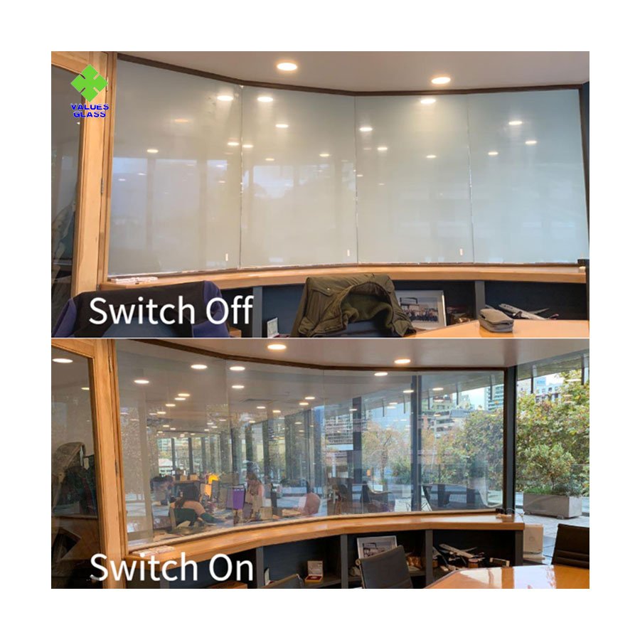 Factory outlet decorative films pdlc self adhesive switchable privacy smart film dimmable for glass