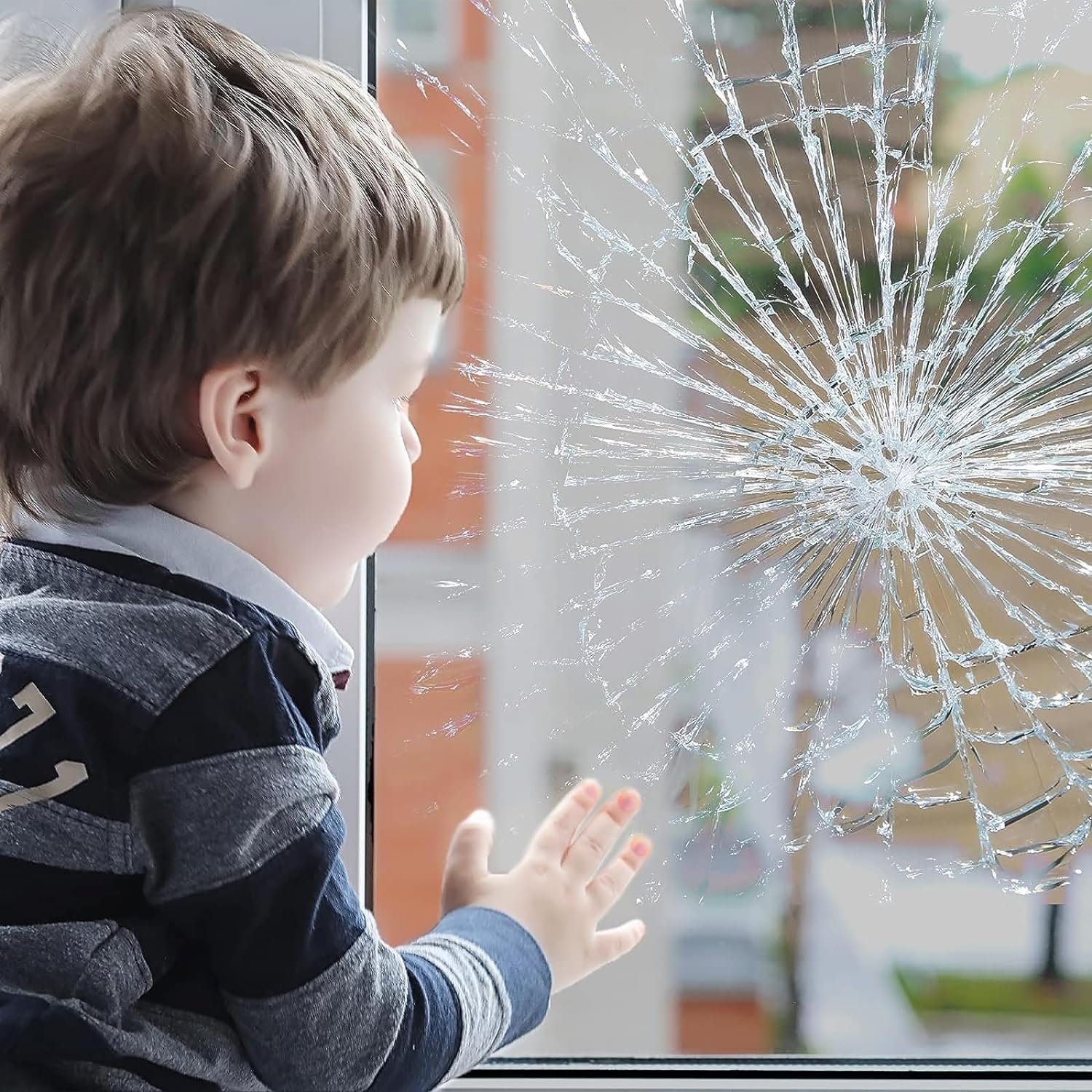 Smart Cool Optical PET level Crystal clear Safety security window film series protective windows film 12mil 16mil 24mil