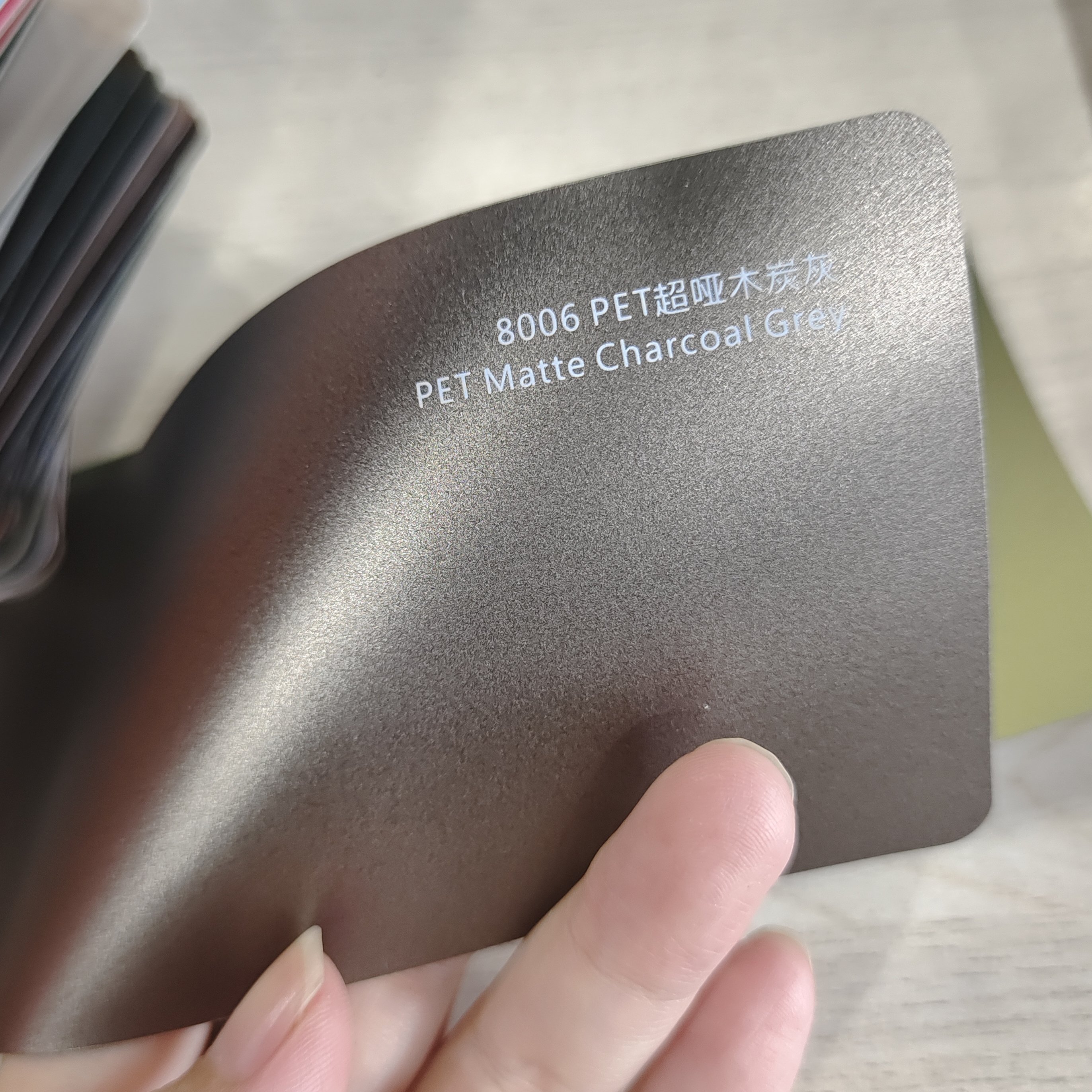 WRAPMASTER PET Matte Charcoal Grey Car Wrap Vehicle wraps vinyl