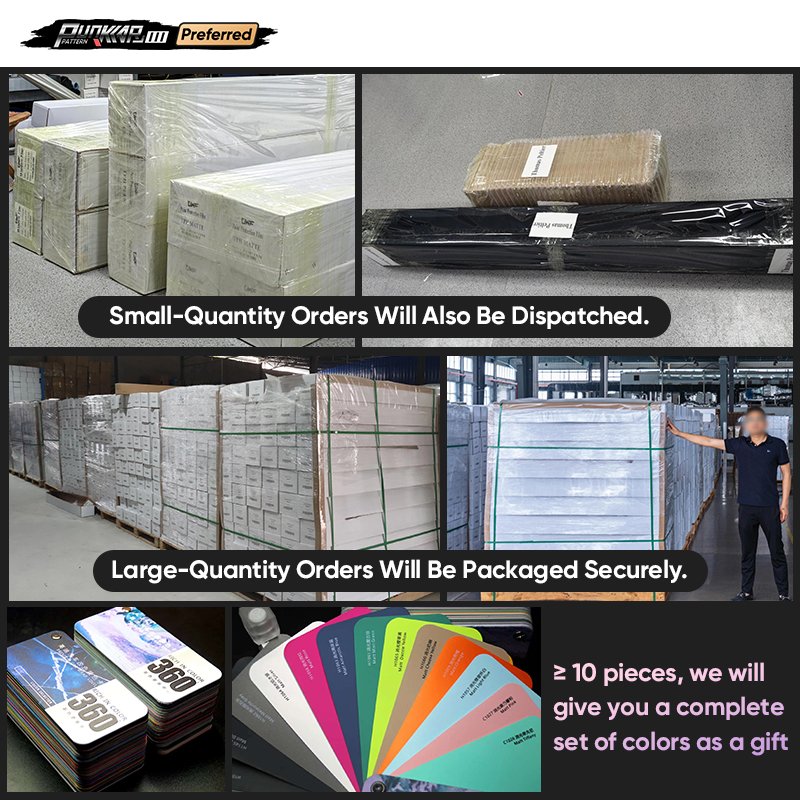 Customizable OEM Crystal Paint Powder Car Wrap Vinyl PET High-Gloss PVC Film 1.52CM Car Stickers Waterproof Color-Changing Film