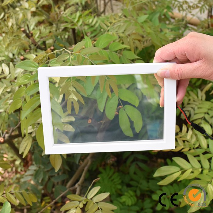 A4 Sample High Transparent Smart Tint Glass PDLC Switch Smart Glass Film for Window