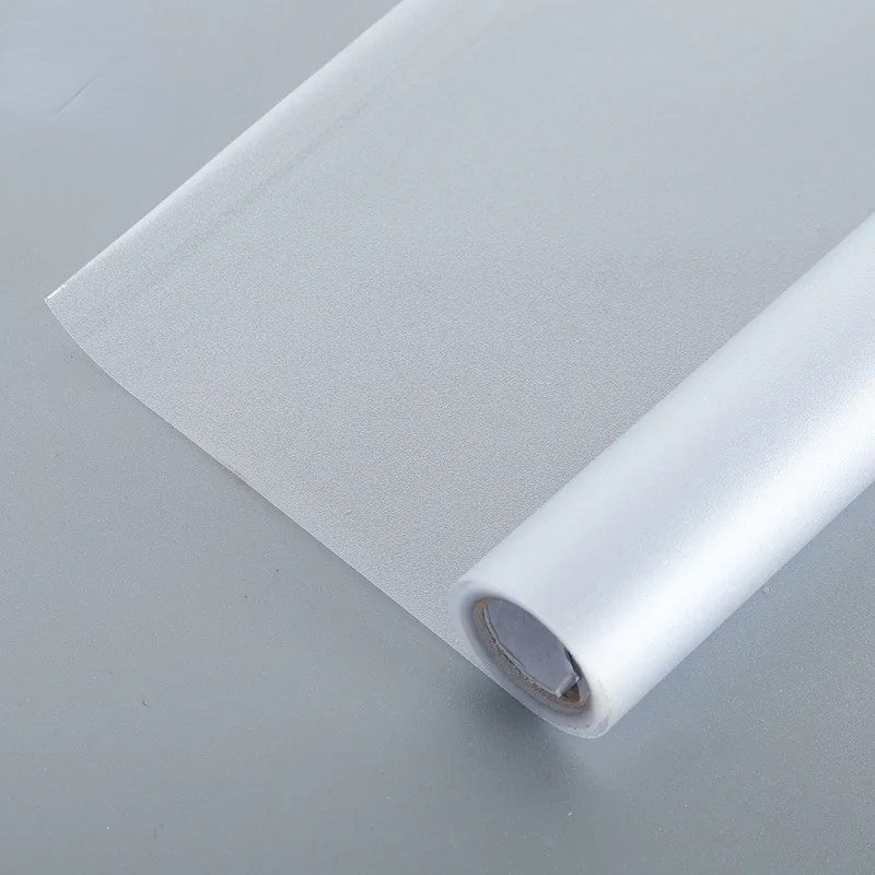 House used Decorative PVC Transparent window glass film for Bathroom Living Room