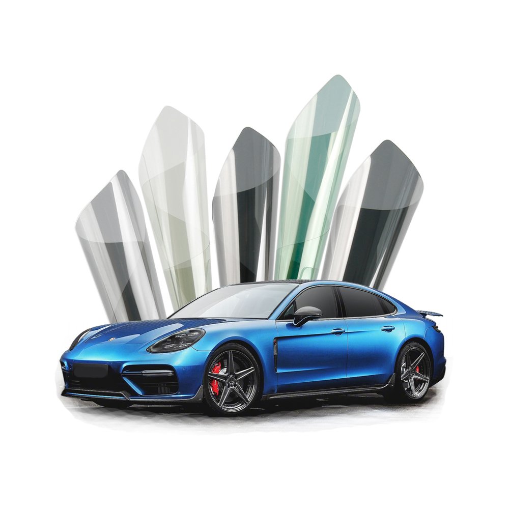 5% 20% 30% 45% Anti Shatter Glass Safety Security Solar Automotive Window Tint Film Privacy Nano Ceramic Car Window Tint Film
