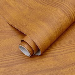Kitchen Cabinet Wooden Texture Decorative PVC Film Wood Grain Lamination Pvc Film Interior FILM
