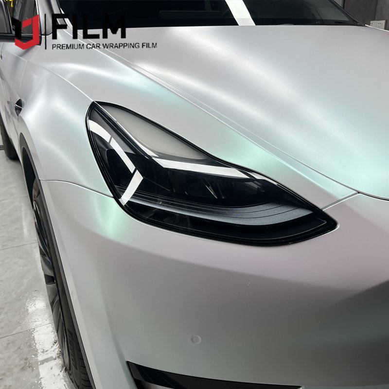 YAJIU Car Full Body Decoration film Self Adhesive Reflective Car Wrap Vinyl Rolls