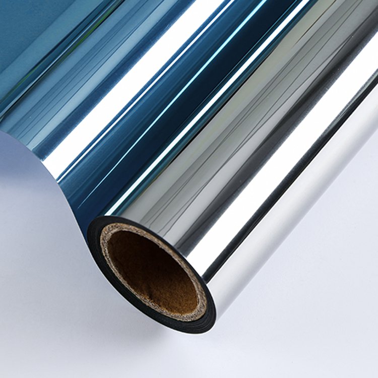 Silver Blue Solar Window Film UV Protection Heat reduction