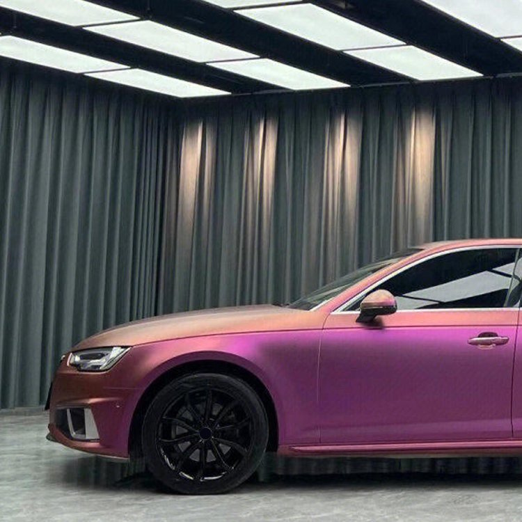Ultra-Matte Pink Purple Car Wrap Vinyl Car Body Stickers Film Color Change For Vehicle Car Wrapping