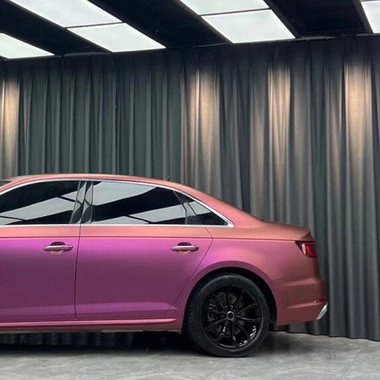 Ultra-Matte Pink Purple Car Wrap Vinyl Car Body Stickers Film Color Change For Vehicle Car Wrapping