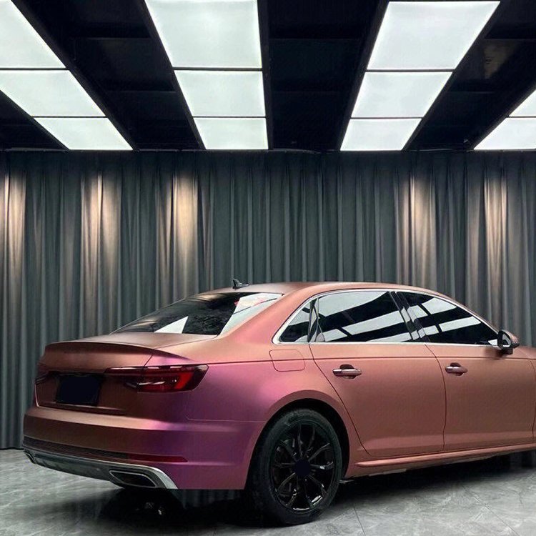 Ultra-Matte Pink Purple Car Wrap Vinyl Car Body Stickers Film Color Change For Vehicle Car Wrapping