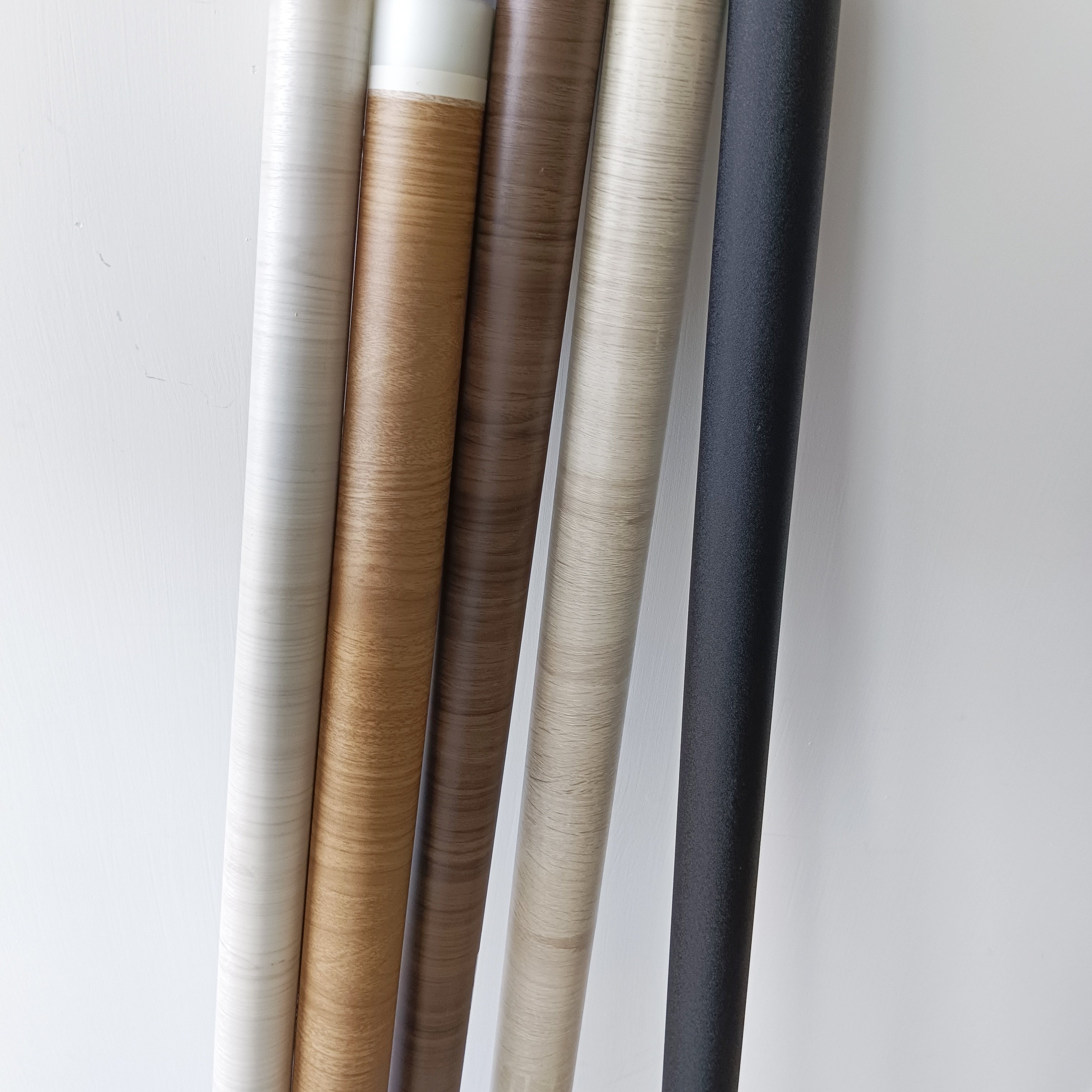 High Quality Wood Grain PVC Film For Furniture Cover Kitchen Cabinet Door Desk Skin Lamination Furniture Decoration