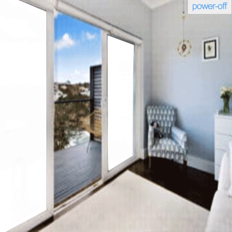 Electronic Magic Glass PDLC Switch Glass Film Door Window Tint Film Sample Kit Switchable PDLC Smart Glass Film For Window