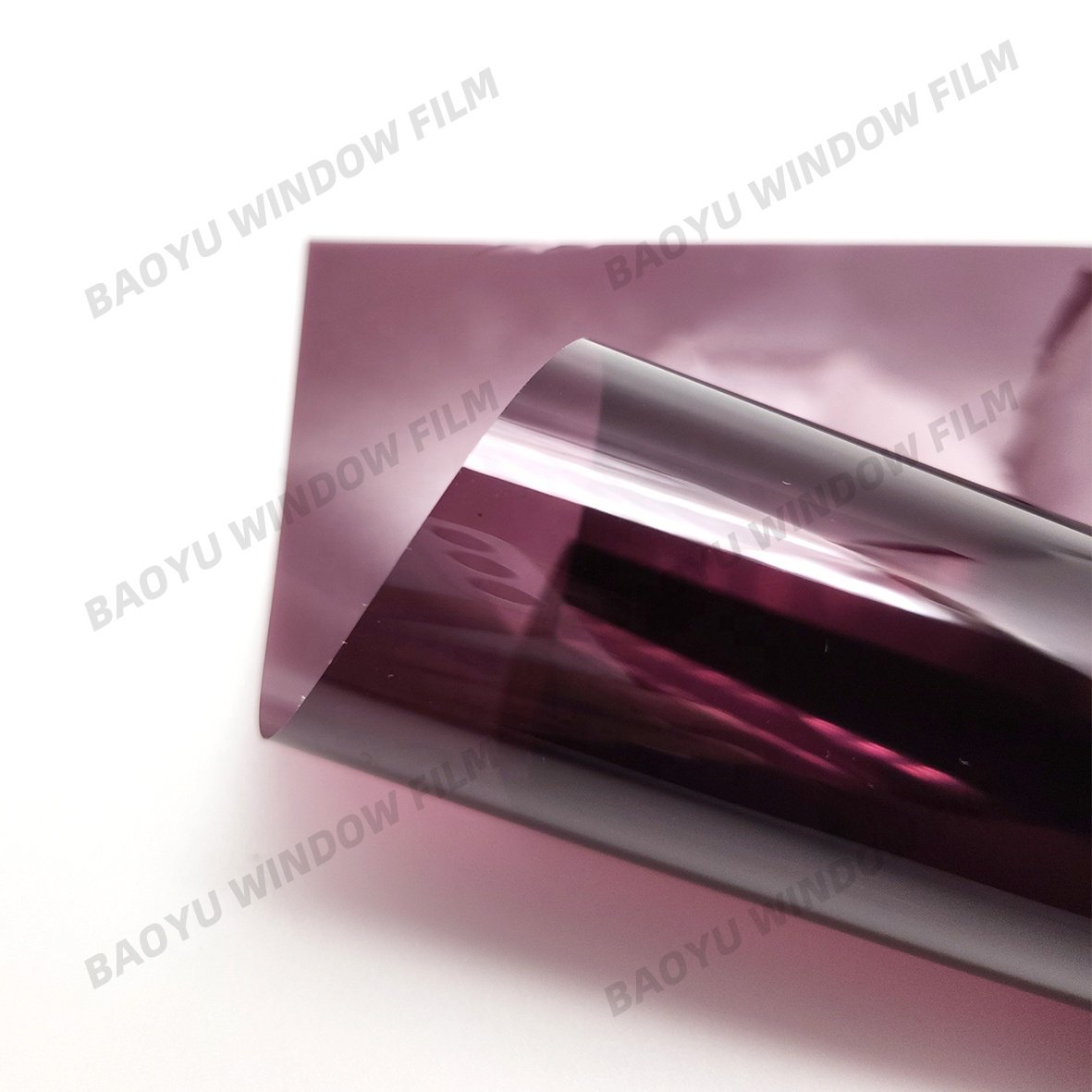Decorative film colorful transparent color film Lavender purple Block UV office home