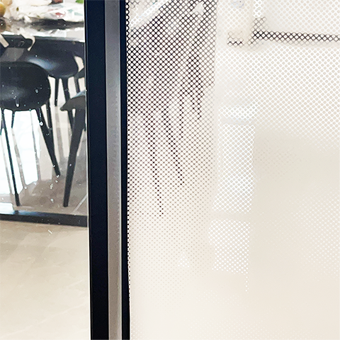 USA White DOT One Way Gradient Window Glass Film