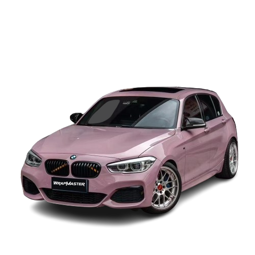 1.52*17m PET Self Healing Oolong Milk Tea Pink Car Films High Quality Car Wrap Premium Vinyl Wrap Car Wrapping Film