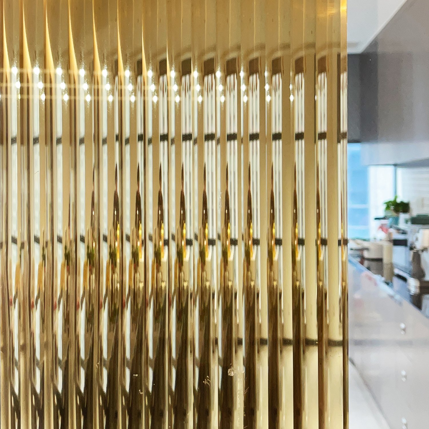 Online Wholesale 3D Self Adhesive Reeded Glass Window Film Ripple Film Decorative Laminate PVC Film