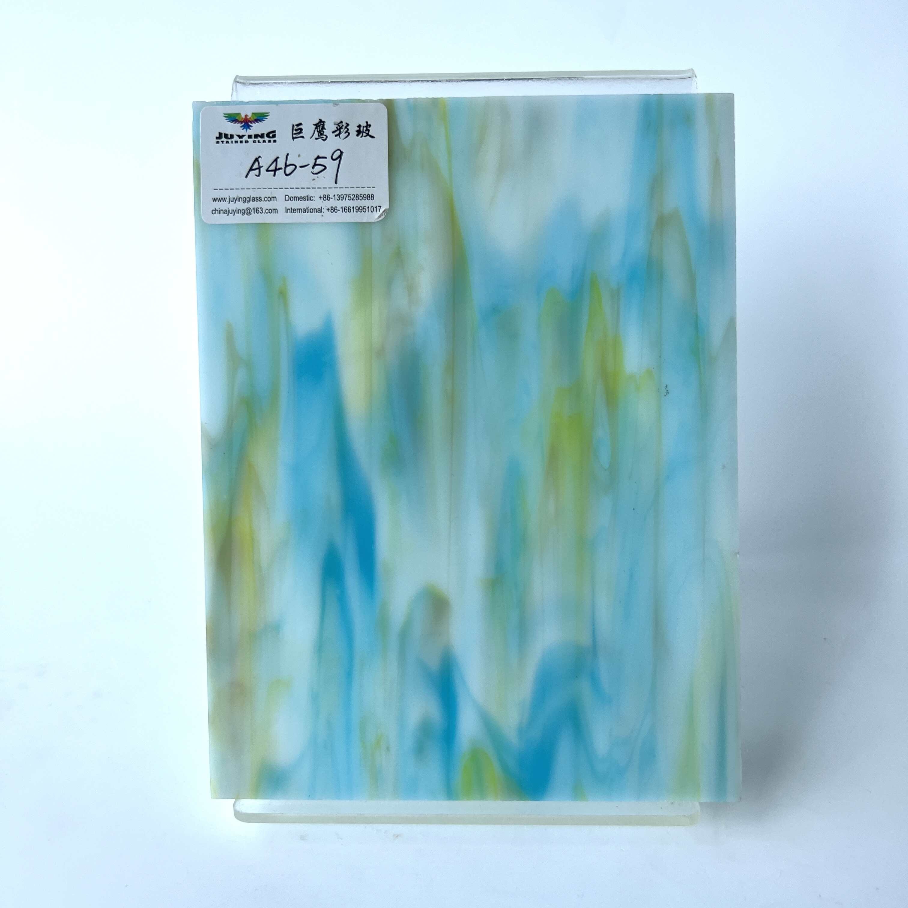Xiangtan Factory Mix Opalescent Tiffany Stained Glass for Church Wall Handcrafts Window Film