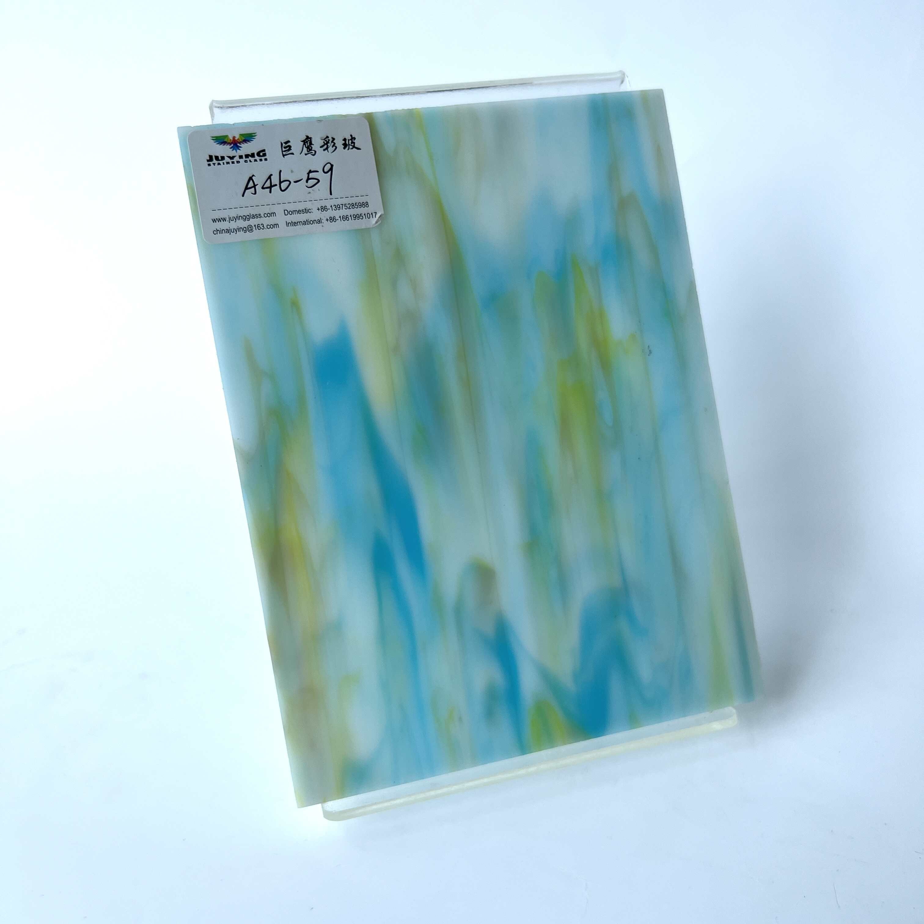 Xiangtan Factory Mix Opalescent Tiffany Stained Glass for Church Wall Handcrafts Window Film