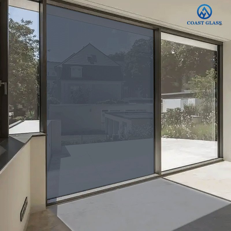 Smart Film Grey Black White Control Switchable PDLC Intelligent Film Magic Glass