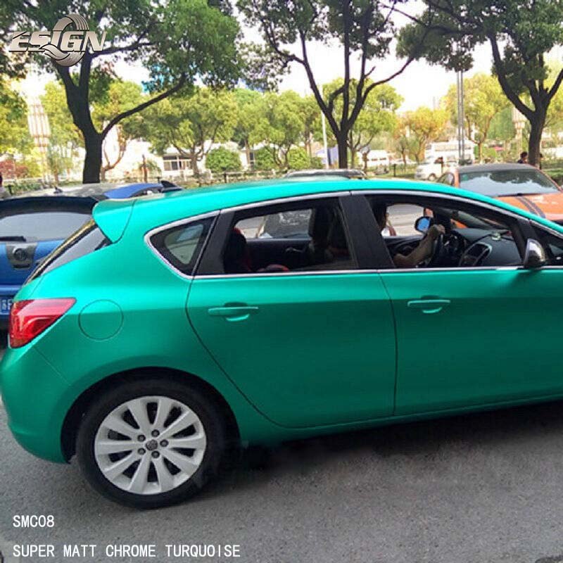 ICE FILM MATT TURQUOISE Car Wrapping Film Full Body Weather Resistance Auto Accessories Exterior
