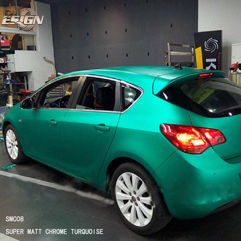ICE FILM MATT TURQUOISE Car Wrapping Film Full Body Weather Resistance Auto Accessories Exterior