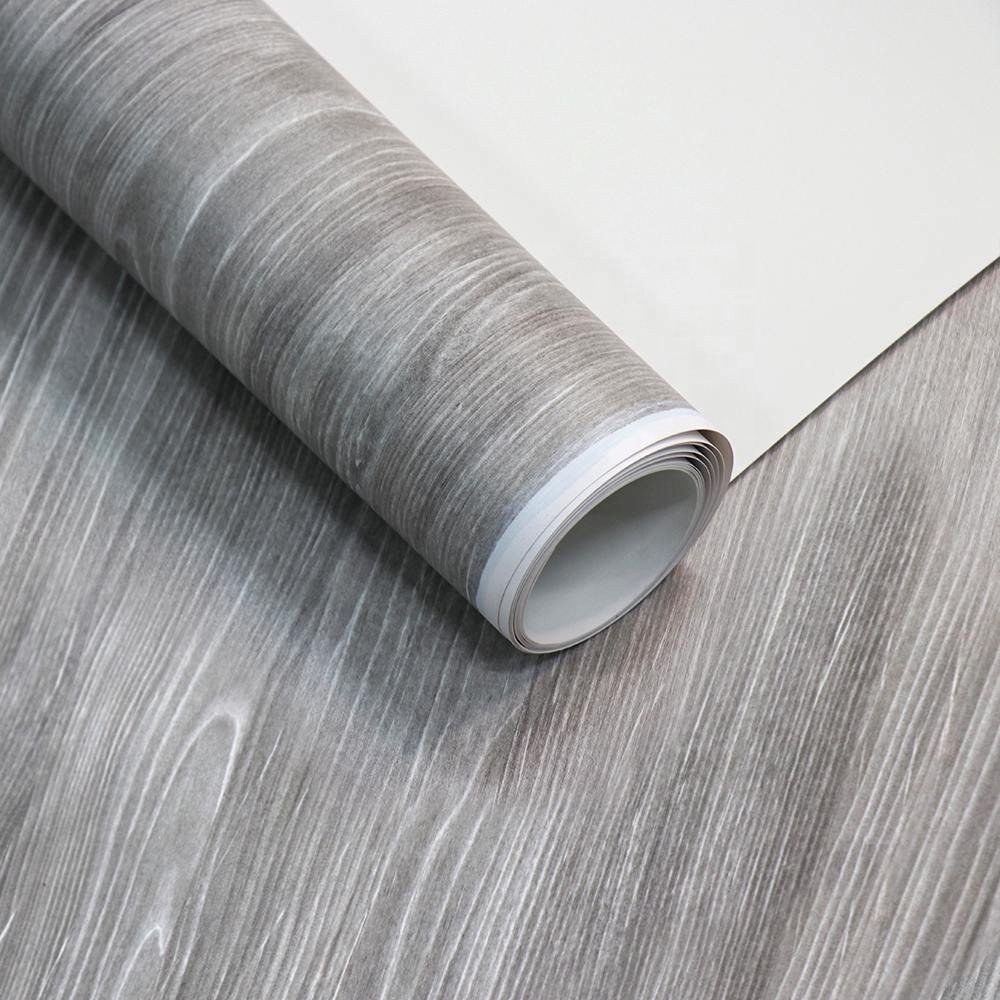Factory Supply Anti-scratch Waterproof Membrane Foil PVC Decoration Film Rolls for Door Covering