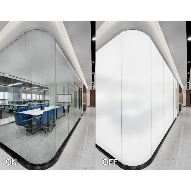 Self-Adhesive Electronic Switchable Smart Film Pdlc Smart Tint Pdlc Film Smart Window Film For Sliding Glass Door