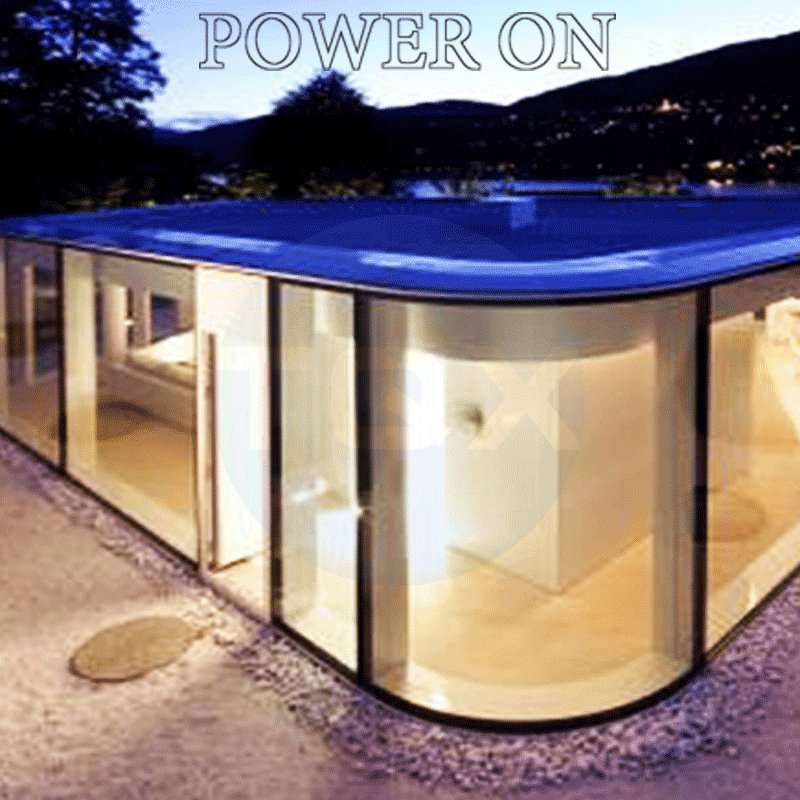 Pdlc Film Switchable Glass Pelcula De Vidrio Inteligente Custom Window Tint Smart Folie Home Self Adhesive Smart Glass Film PDLC