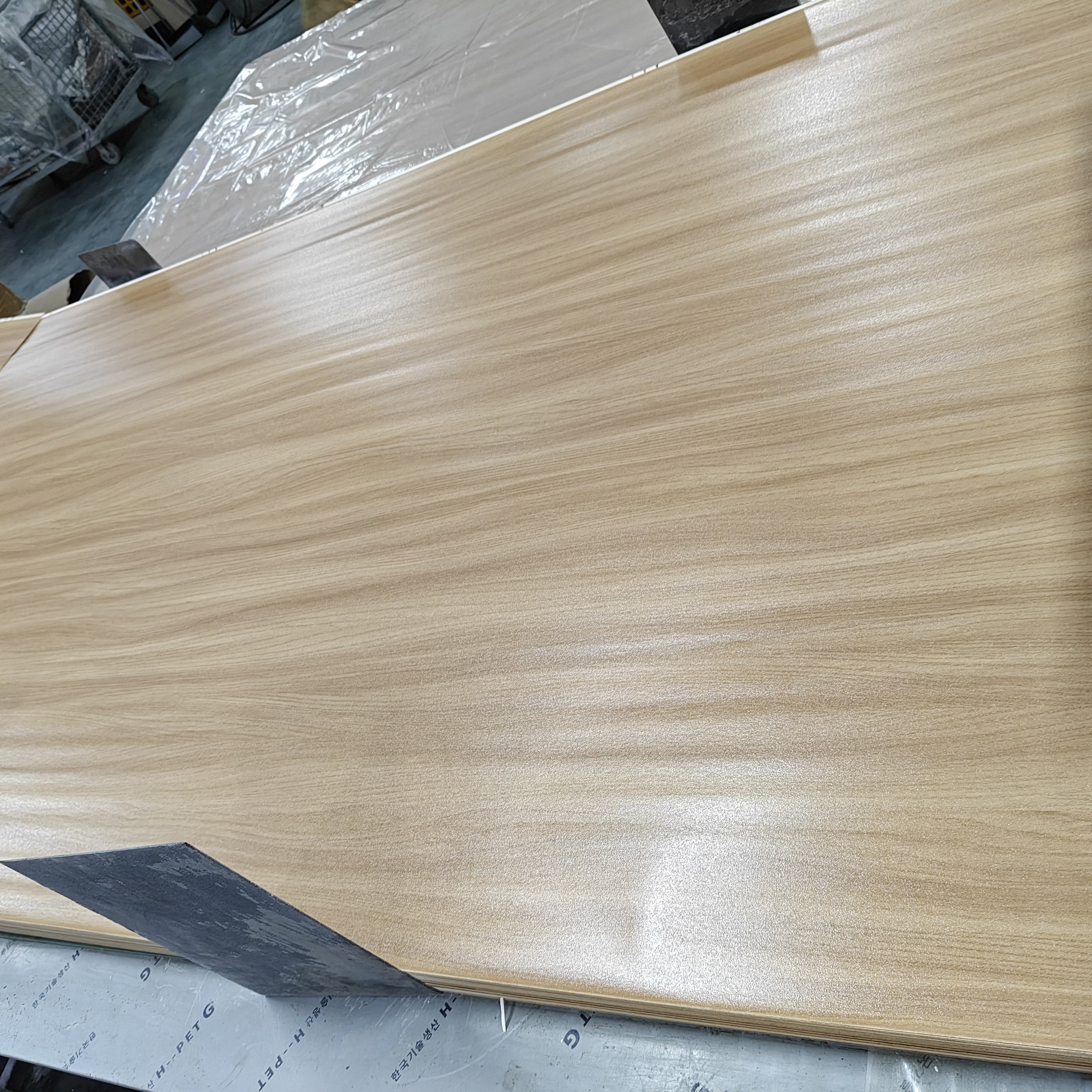 pvc stretch ceiling fresh-keeping melamine paper pvc decorative films roll for door/furniture/spc wall panel
