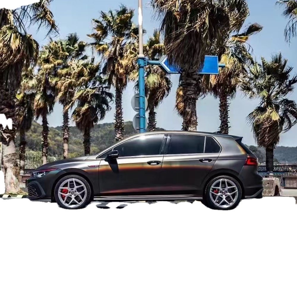 WRAPMASTER PET Super Gloss Color Shift Matte chrome rainbow laser Tungsten steel Vinyl Car Wrap Sticker