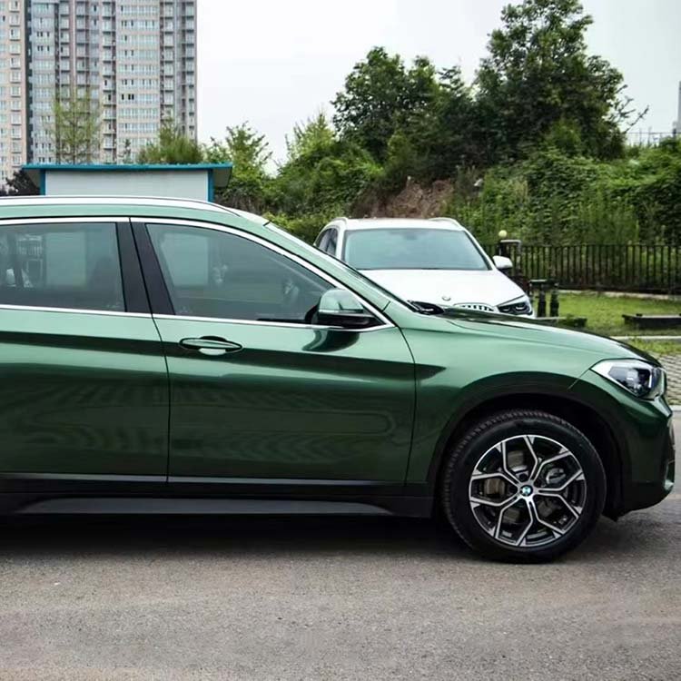Wholesale Factory Price Chrome Jade Green Color Self-adhesive Decoration Roll Film Vehicle Auto Sticker Vinyl Car Wrap