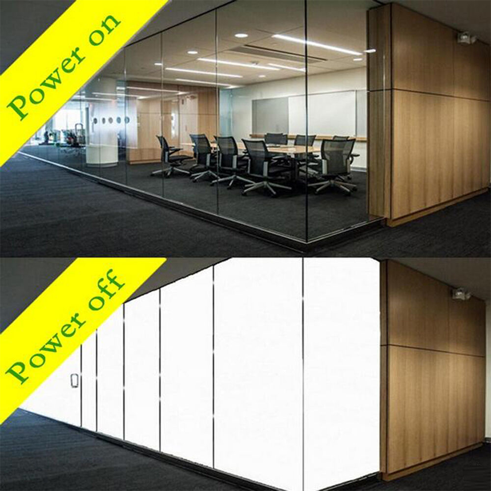 Self adhesive switchable smart window tint film glass pdlc Intelligent