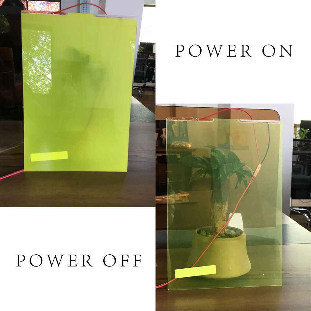 Self adhesive switchable smart window tint film glass pdlc Intelligent