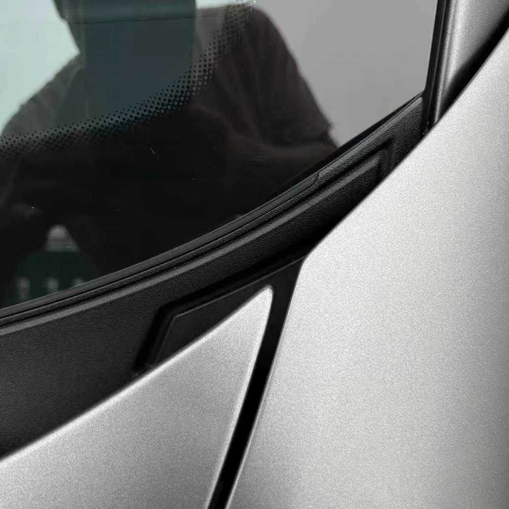 WRAPMASTER PET satin matte Metallic AMG Grey Car Vinyl wrap Paint Protect Film
