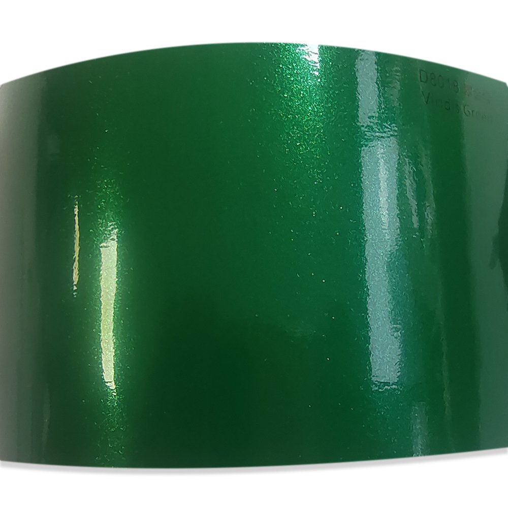Glossy Vinyl Car Wrap Full Body Auto Color Changing Film Super Glossy Metallic Viridis Green Car Body Film