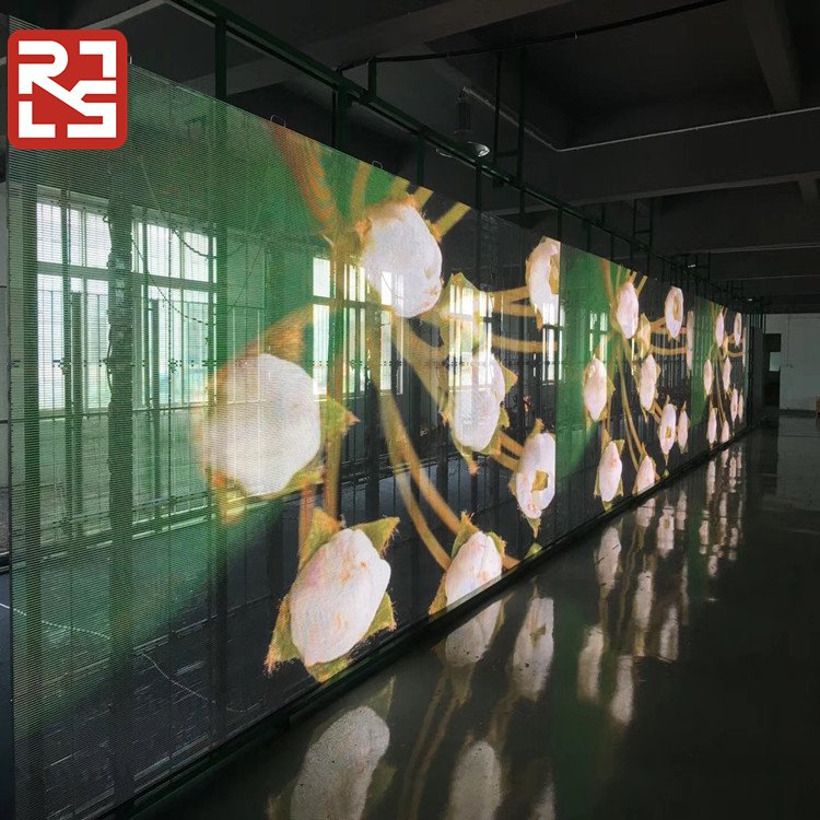 Large Transparent LED Screen High Transparency Outdoor Transparent LED Video Wall Panel Display