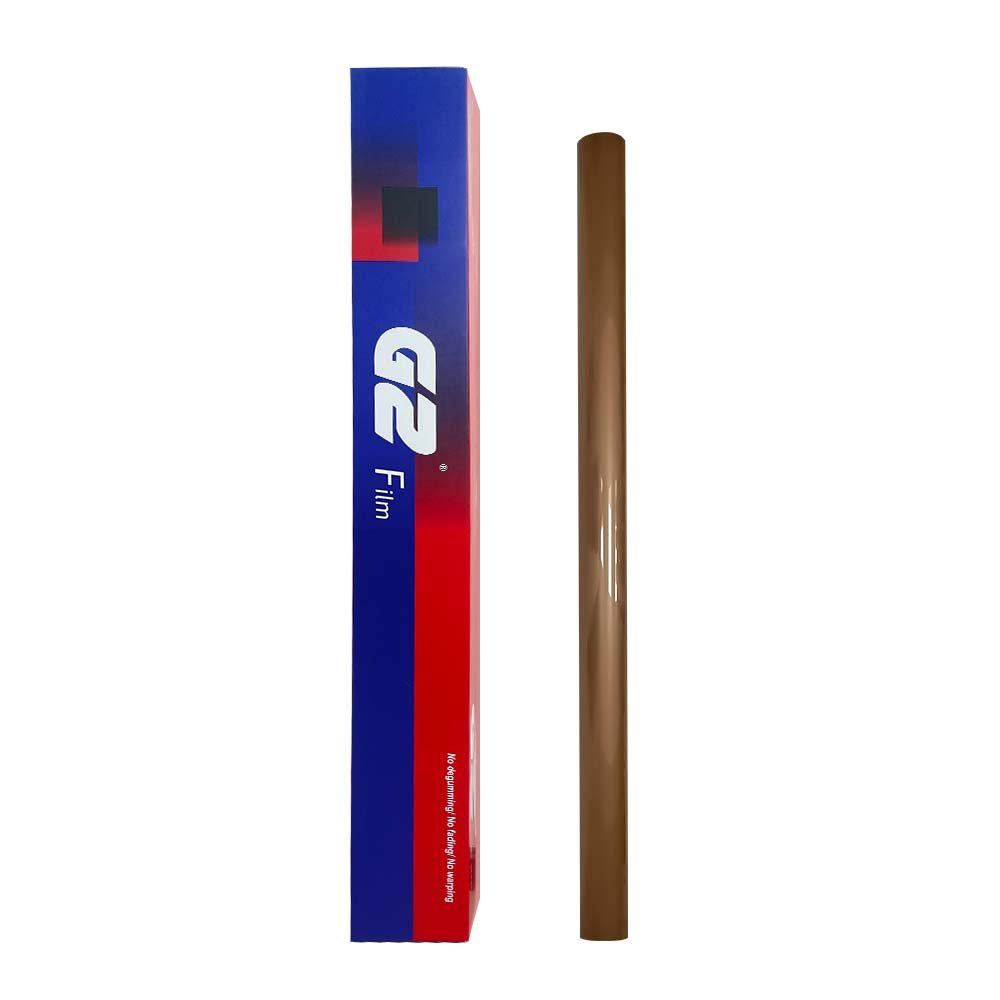 Charming Color Car Film Car Paint Change Wrap Vinyl Film PET Caramel Brown Sticker For Car Body